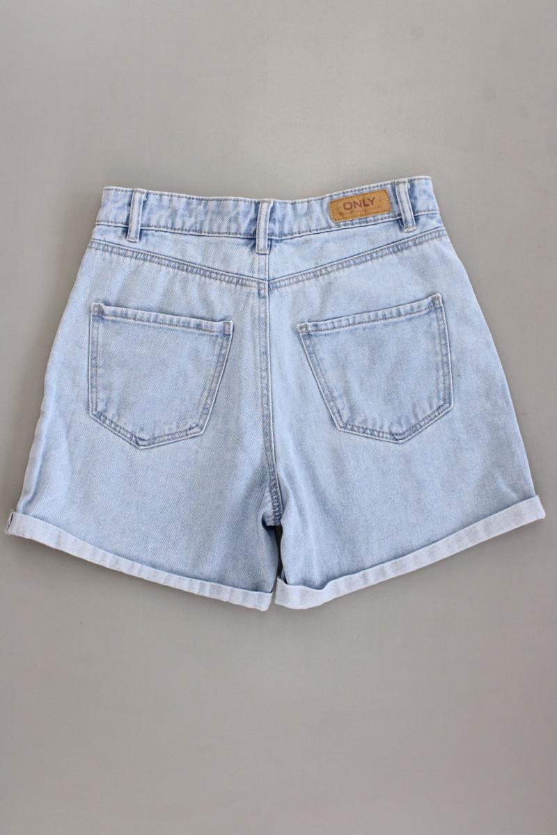 Only Jeansshorts Gr. XS blau aus Baumwolle