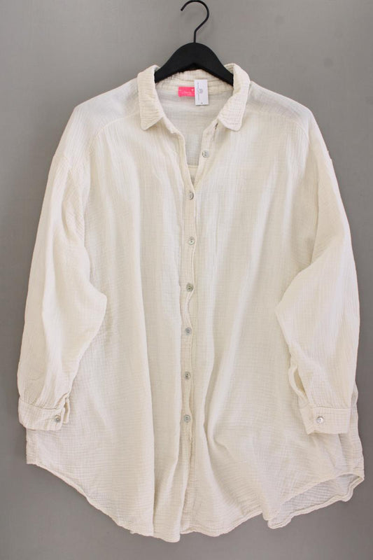 Monday Afternoon Mousselin Longbluse Gr. XXL Langarm creme