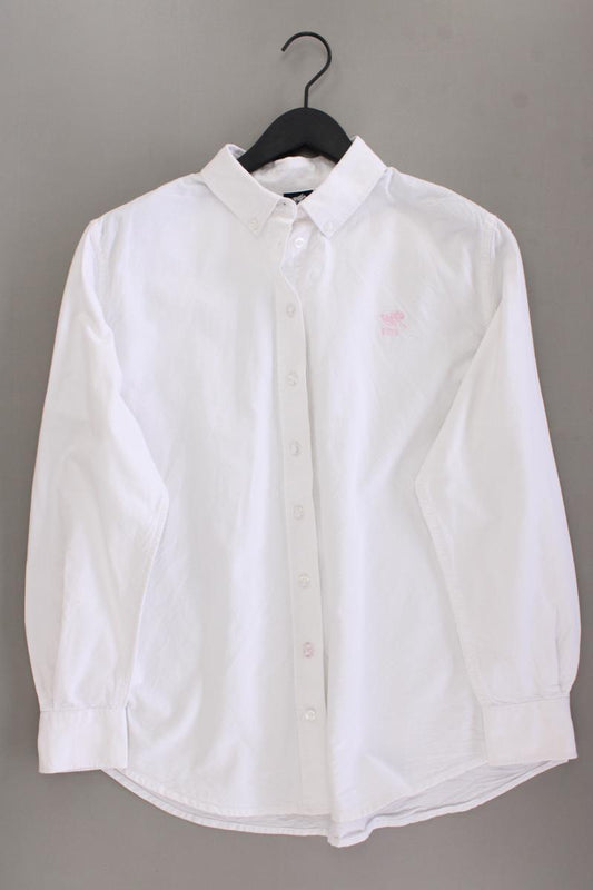 Polo Sylt Langarmbluse Gr. XL weiß aus Baumwolle