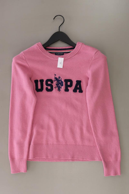 U.S. Polo Assn Feinstrickpullover Gr. S pink aus Polyester