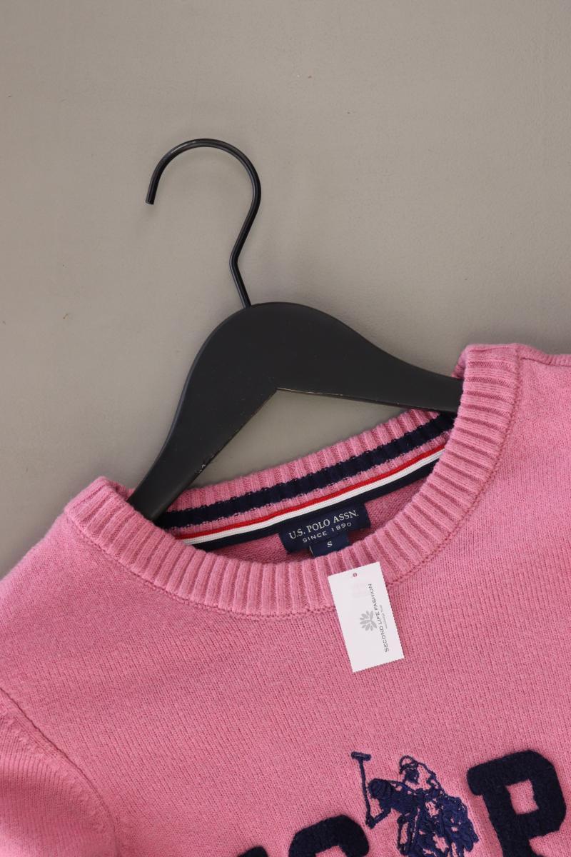U.S. Polo Assn Feinstrickpullover Gr. S pink aus Polyester