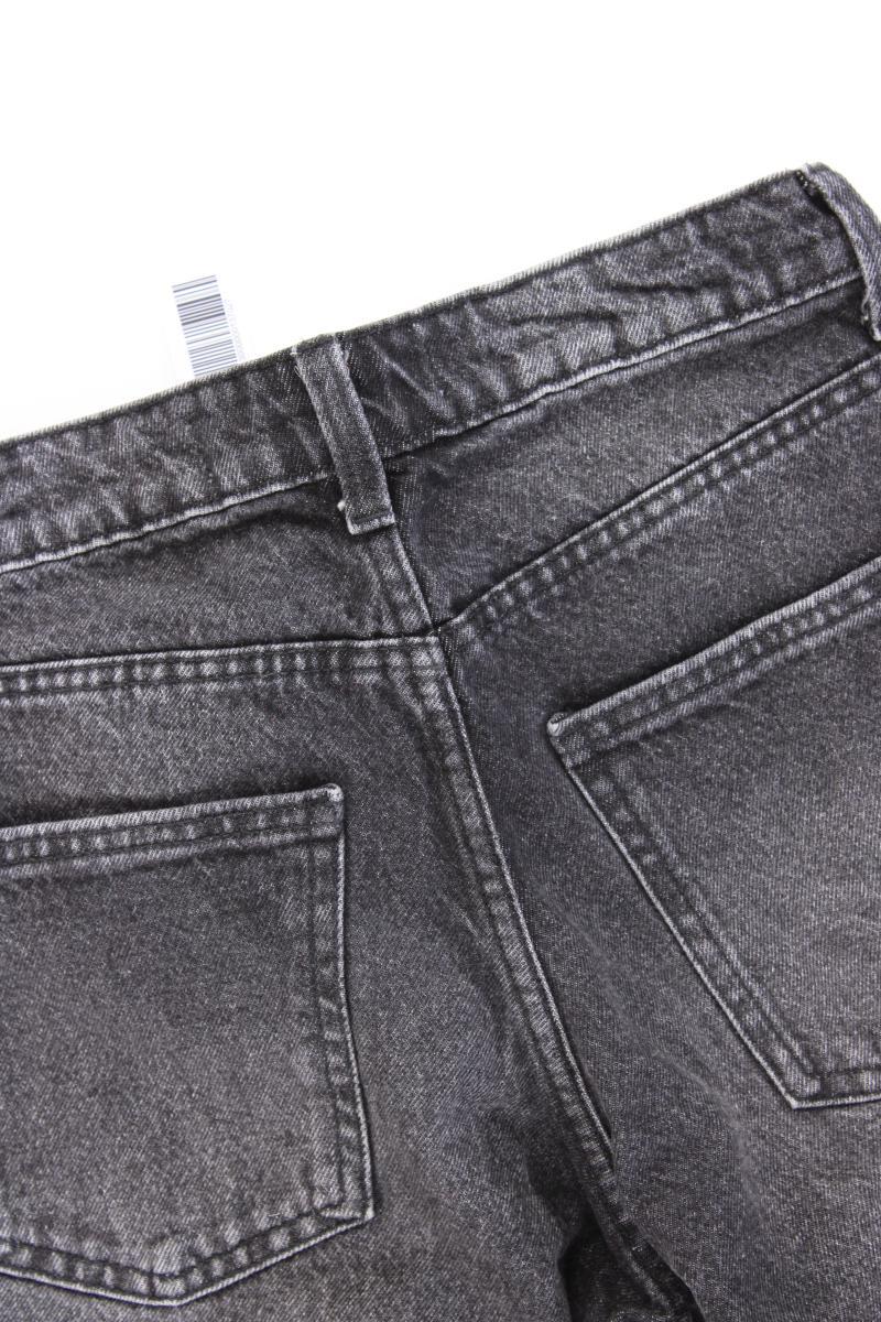 Bershka Jeansshorts Gr. 34 grau aus Baumwolle
