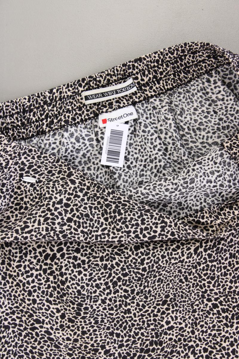 Street One Maxirock Gr. 42 mit Tierdruck braun