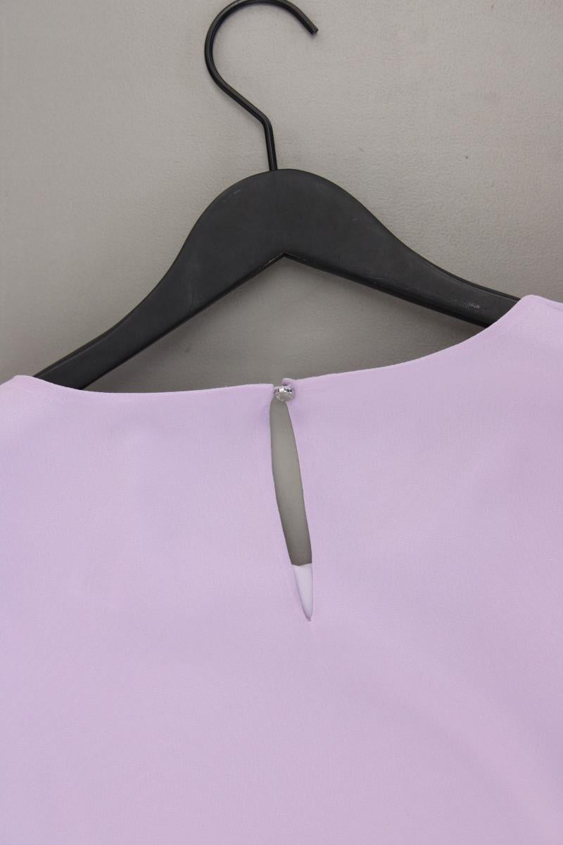 Esprit Rüschenbluse Gr. XXL neuwertig Ärmellos lila aus Polyester