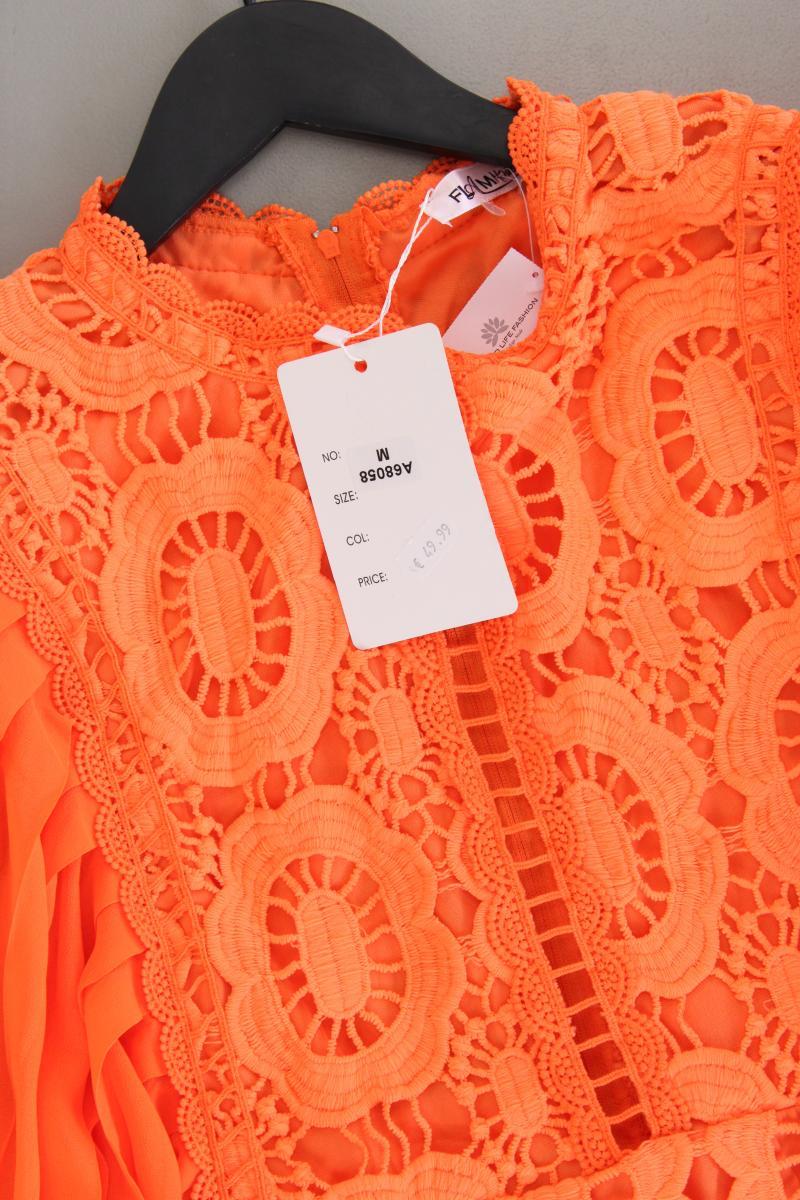 Langarmkleid Gr. M neu mit Etikett Neupreis: 49,99€! orange aus Polyester