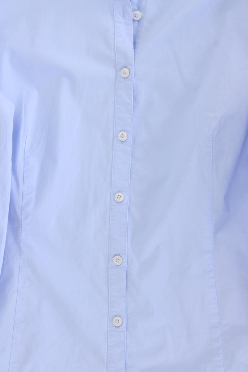 Marc O'Polo Langarmbluse Gr. 42 blau aus Baumwolle