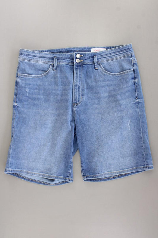 s.Oliver Jeansshorts Gr. 46 blau aus Baumwolle