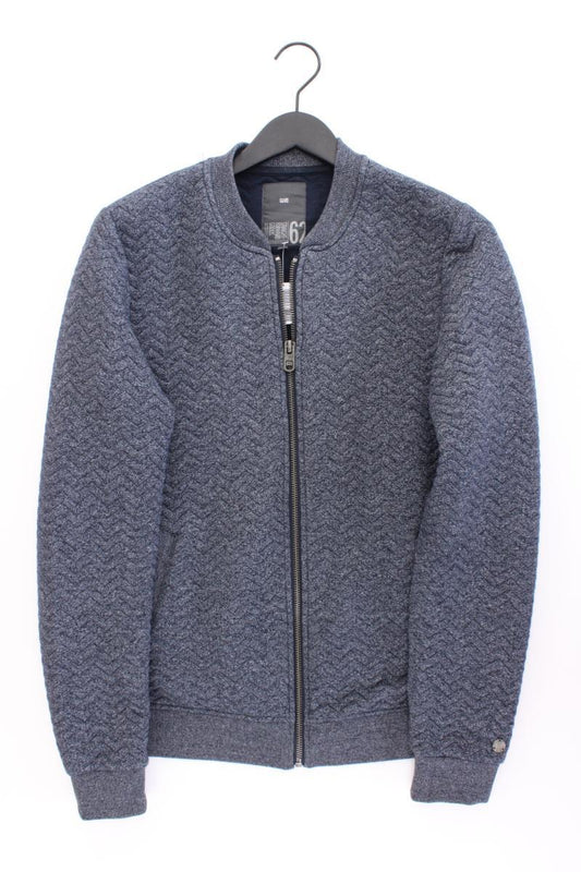 WE Fashion Classic Strickjacke für Herren Gr. M Langarm grau aus Polyester