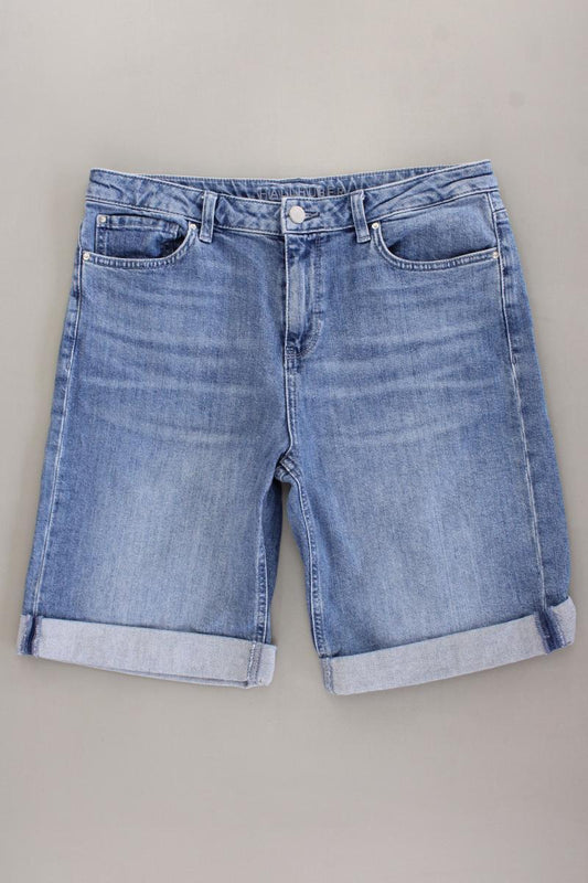 Hallhuber Jeansshorts Gr. 40 blau aus Baumwolle