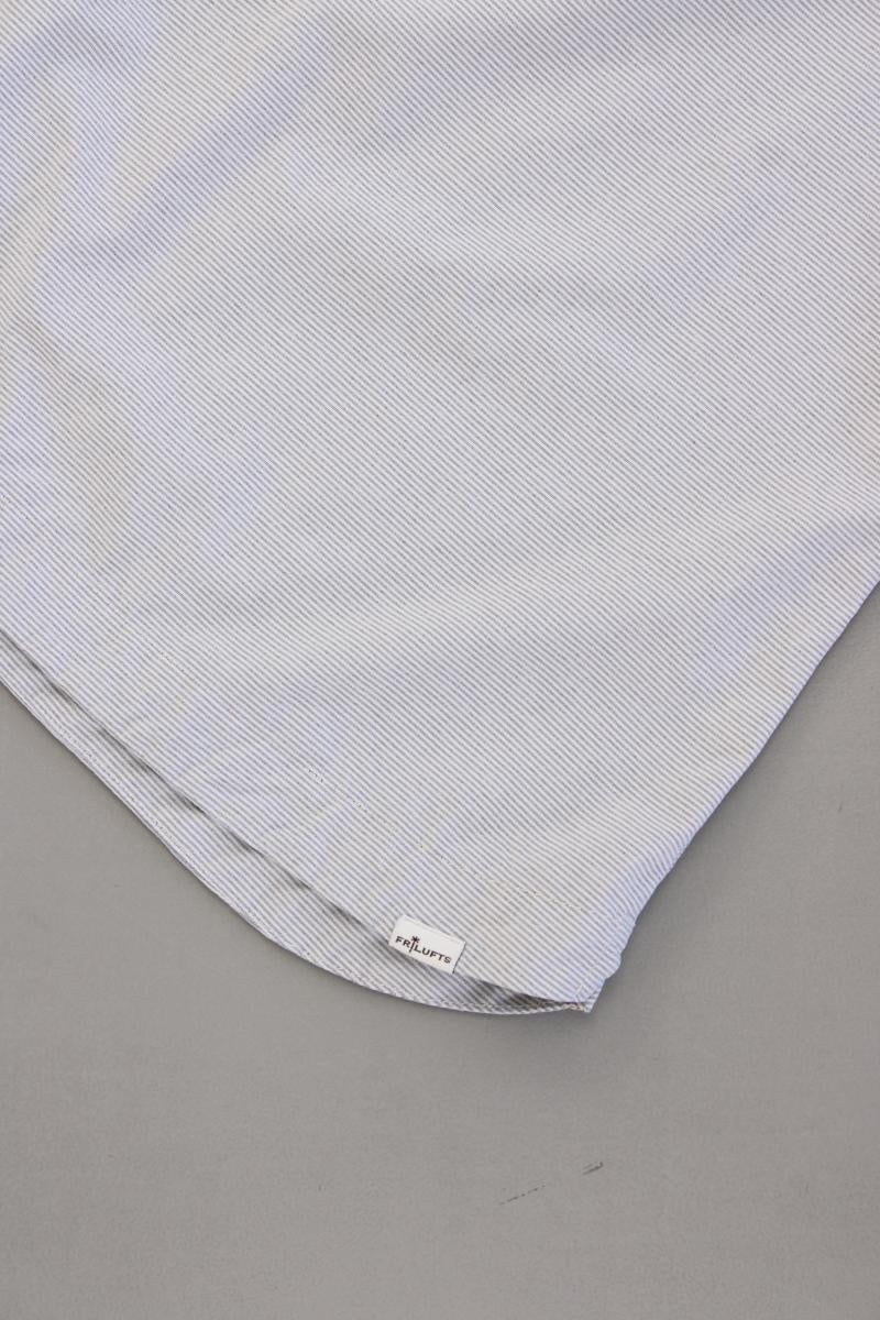 Frilufts Ärmellose Bluse Gr. 46 gestreift grau aus Polyamid