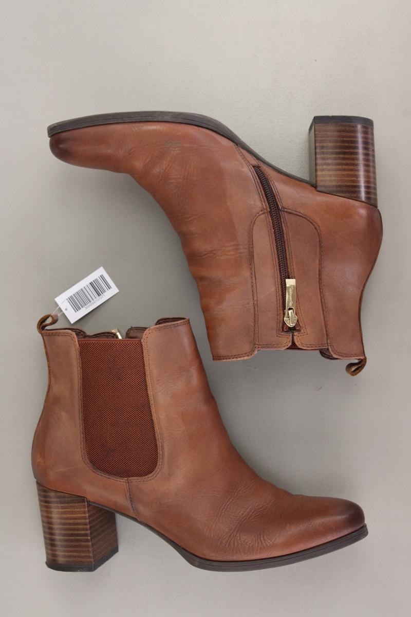 Tamaris Stiefeletten Gr. 41 braun aus Leder