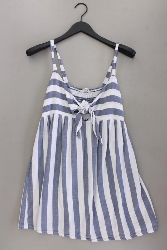 PIGALLE Trägerkleid Gr. 36 gestreift blau