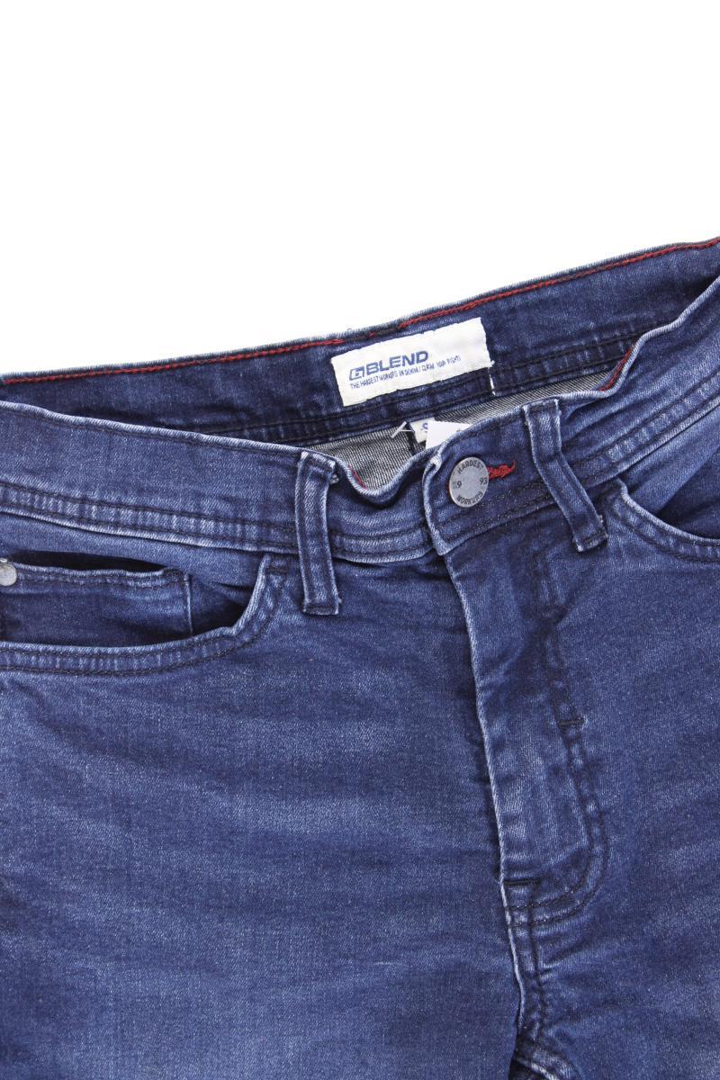 Blend Jeansshorts für Herren Gr. S blau aus Baumwolle
