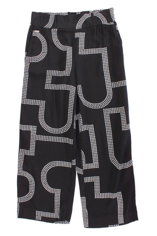 Street One Stoffhose Gr. 36/L26 neuwertig schwarz aus Viskose