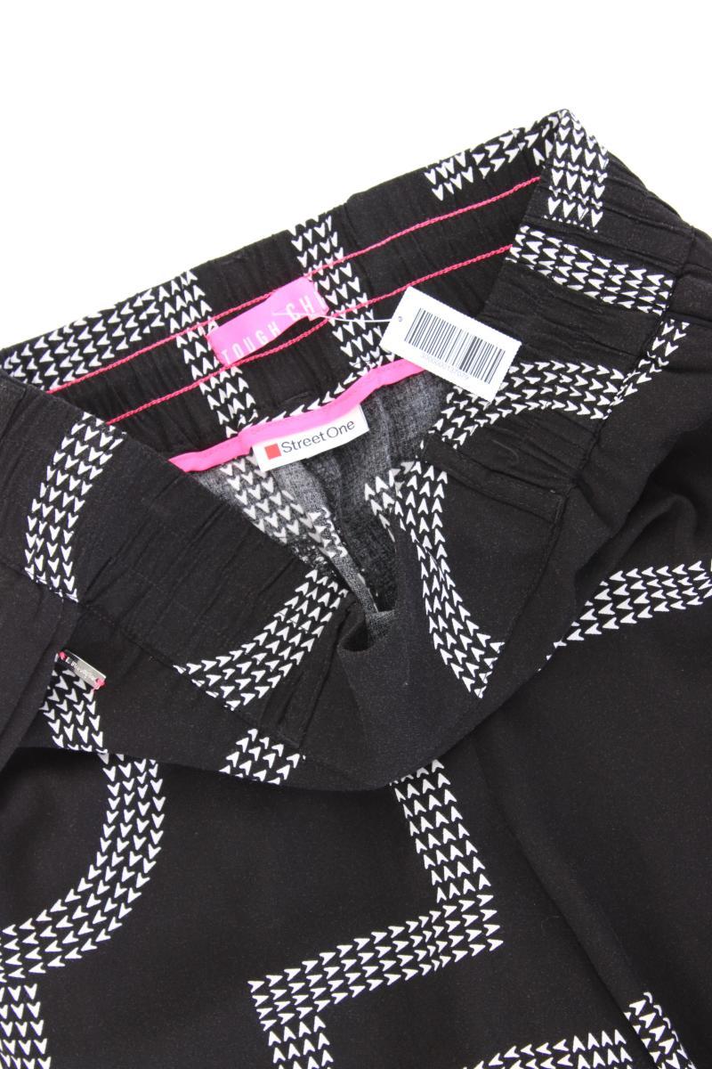 Street One Stoffhose Gr. 36/L26 neuwertig schwarz aus Viskose