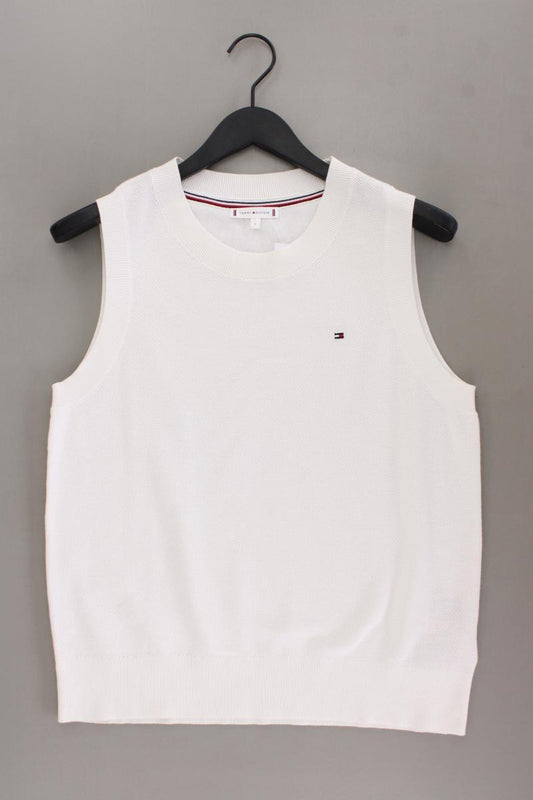 Tommy Hilfiger Stricktop Gr. L neuwertig creme aus Baumwolle