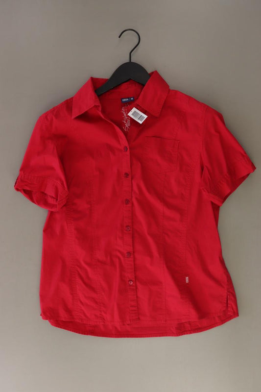 Cecil Kurzarmbluse Gr. M rot aus Baumwolle