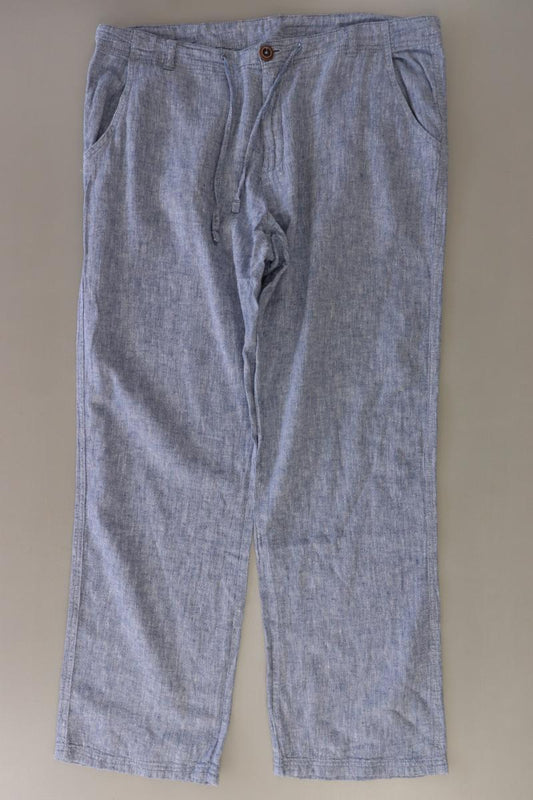 Leinenhose von Livergy für Herren Gr. 54 blau