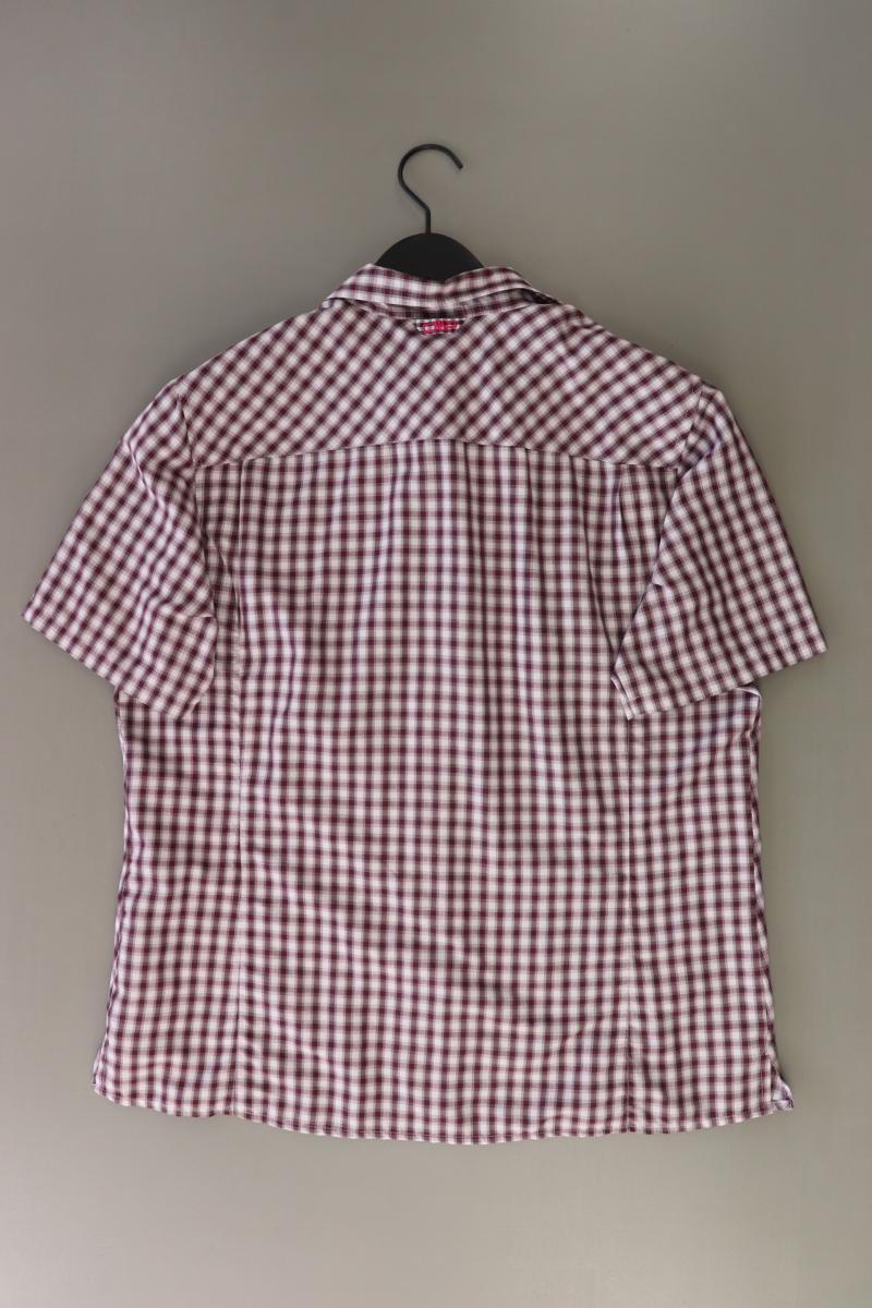 CMP Karobluse Gr. 46 kariert Kurzarm rot aus Polyester