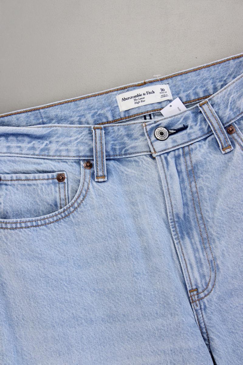 Abercrombie & Fitch The Loose High Rise Jeans Gr. W30 neuwertig blau