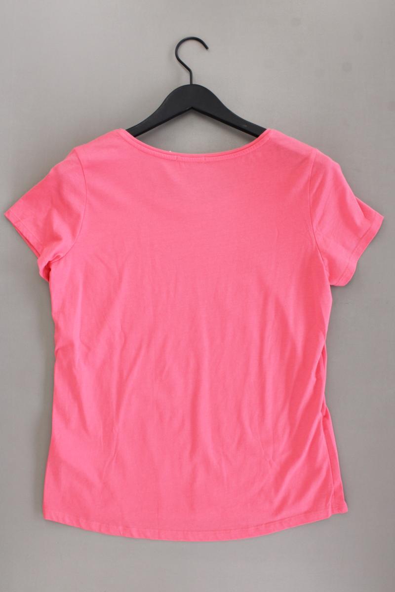 Cecil Printshirt Gr. M neuwertig Kurzarm rosa aus Baumwolle