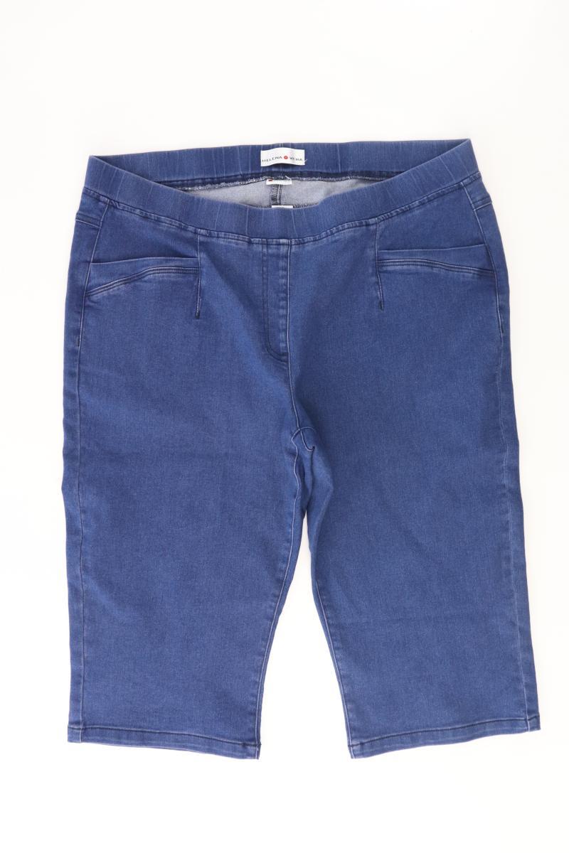 Helena Vera 3/4 Hose Gr. Kurzgröße 24 blau aus Baumwolle