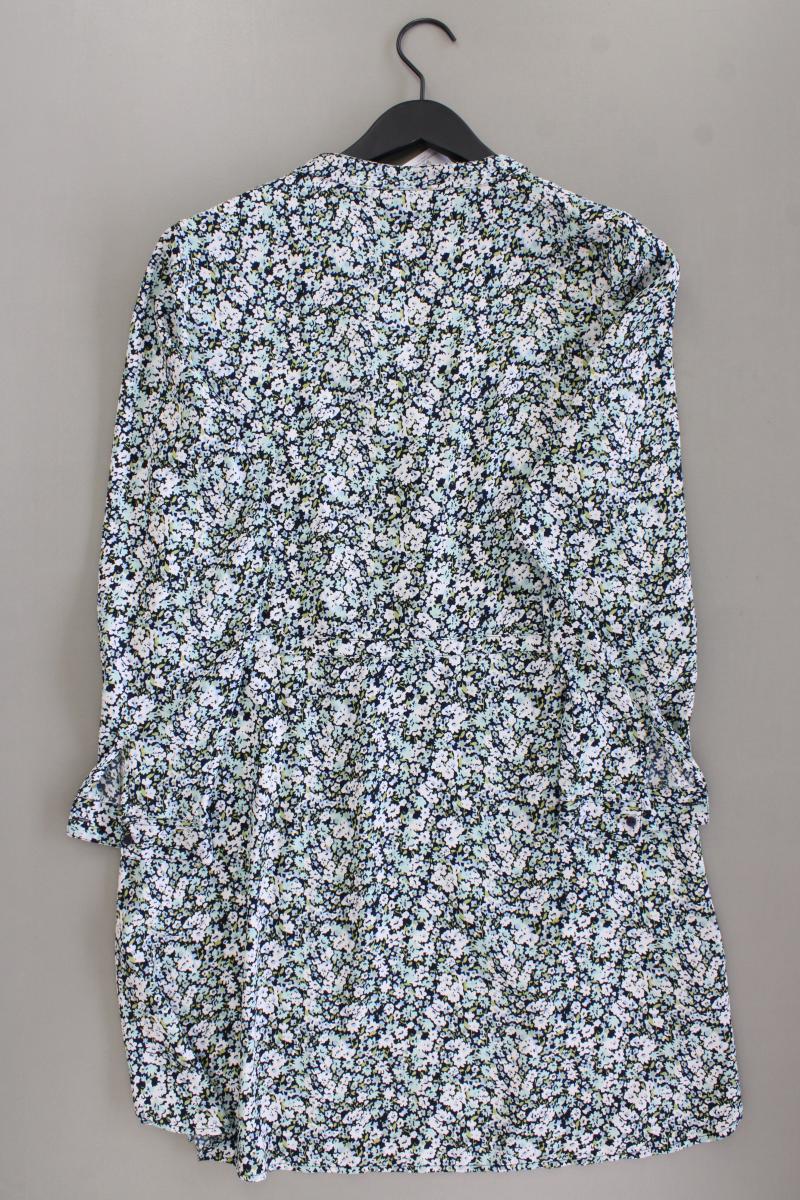 Only Blusenkleid Gr. L mit Blumenmuster Langarm blau