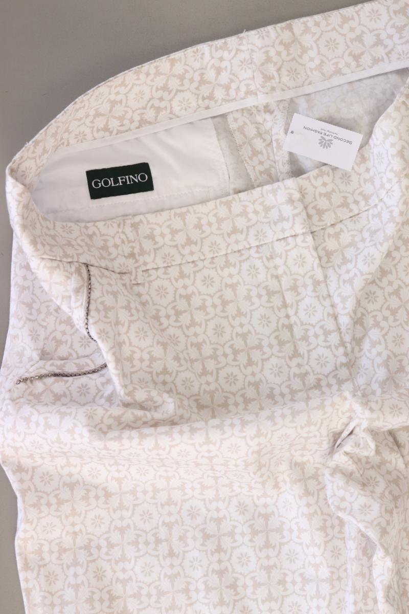 Golfino 7/8 Hose Gr. 42 creme aus Baumwolle