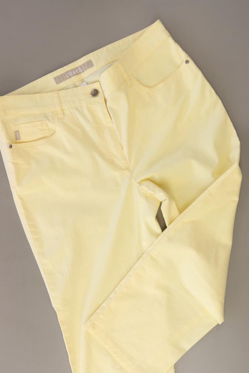 Zerres 7/8 Hose Gr. 40 gelb aus Baumwolle