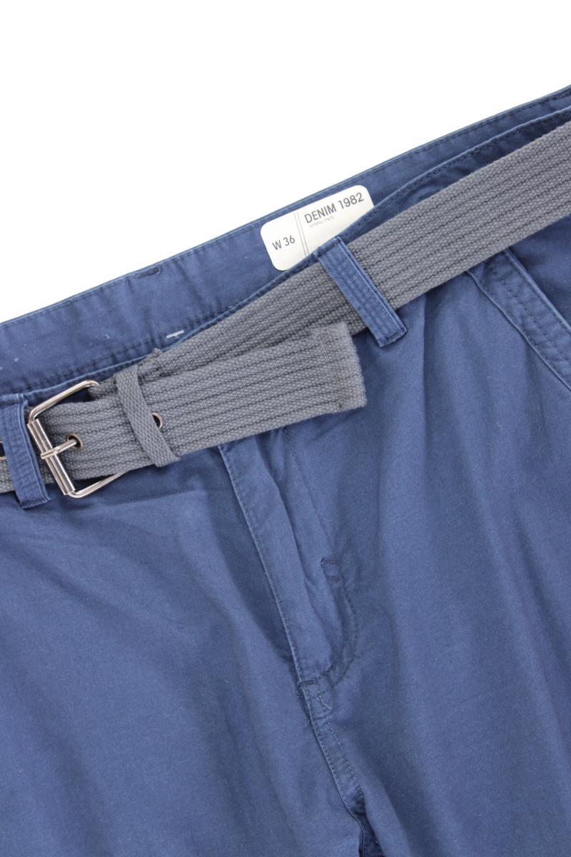 Denim 1982 Shorts für Herren Gr. W36 blau aus Baumwolle