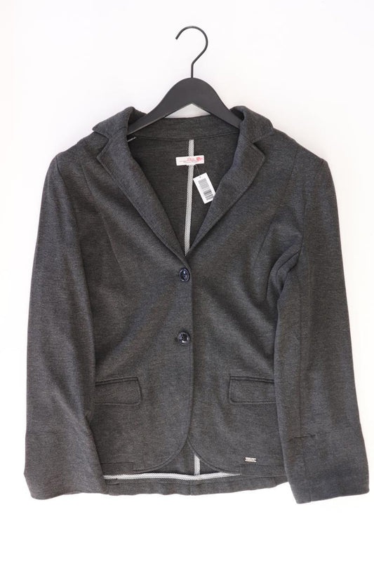 s.Oliver Jerseyblazer Gr. L grau aus Viskose