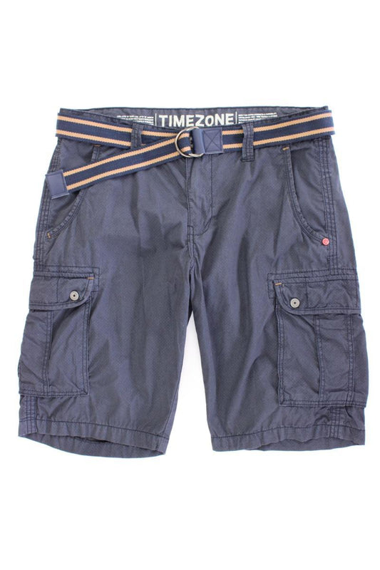 Timezone Cargoshorts für Herren Gr. W34 blau aus Baumwolle