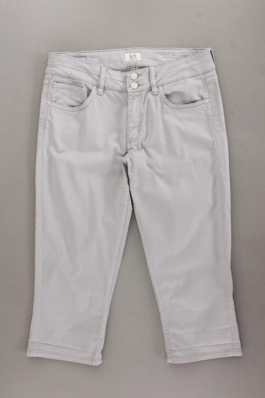 QS by s.Oliver 3/4 Hose Gr. 38 grau aus Baumwolle