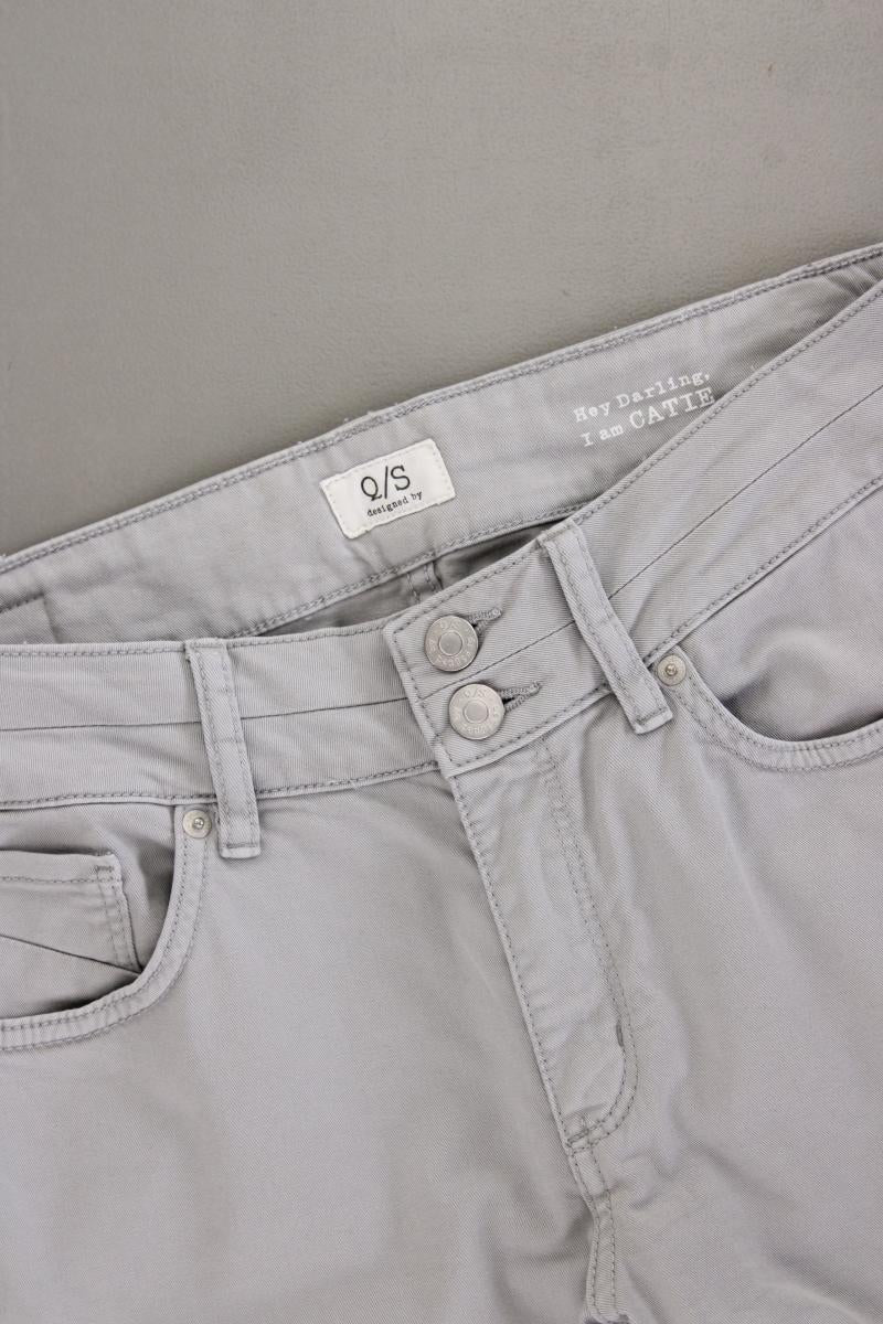 QS by s.Oliver 3/4 Hose Gr. 38 grau aus Baumwolle