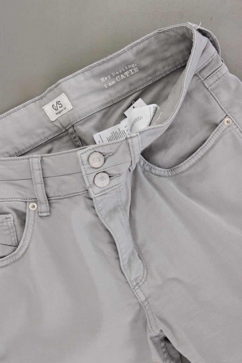 QS by s.Oliver 3/4 Hose Gr. 38 grau aus Baumwolle