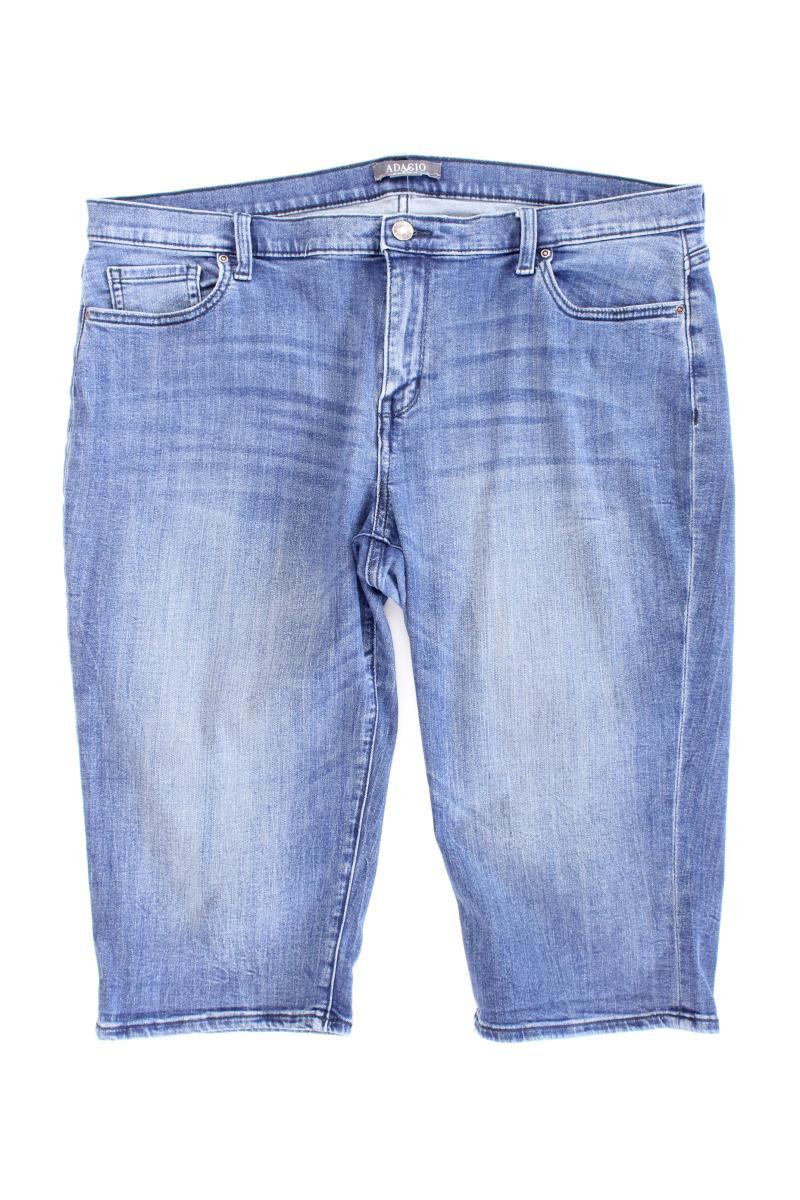 Adagio Jeansshorts Gr. 46 blau aus Baumwolle