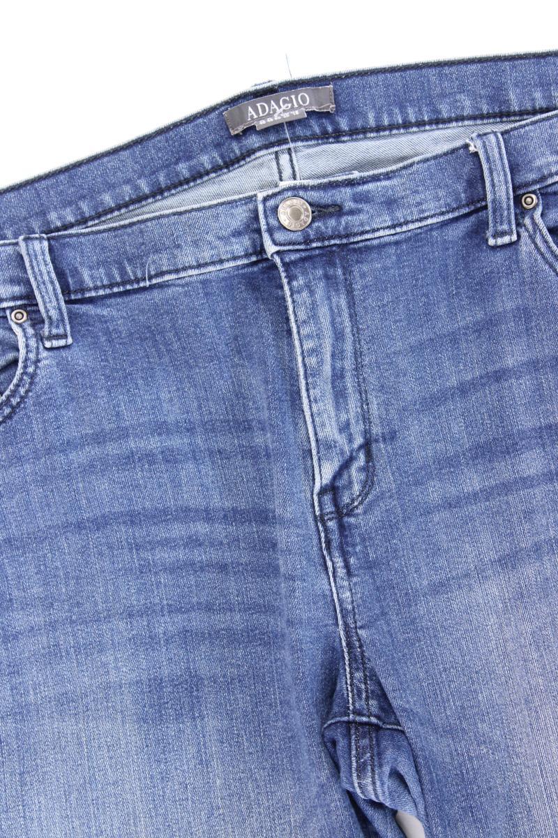 Adagio Jeansshorts Gr. 46 blau aus Baumwolle
