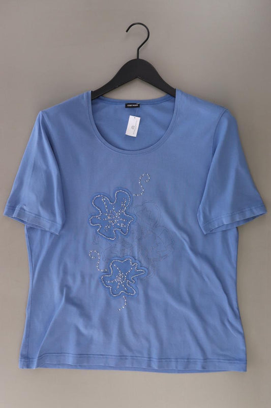 Gerry Weber T-Shirt Gr. 42 Kurzarm blau