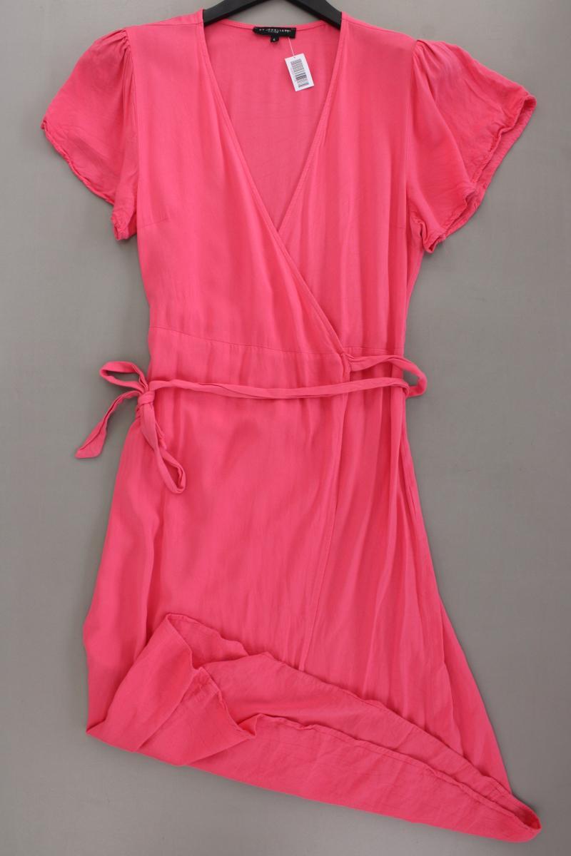 My Jewellery Wickelkleid Gr. L Kurzarm pink aus Viskose