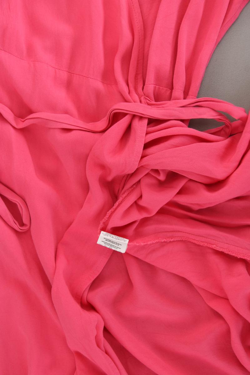 My Jewellery Wickelkleid Gr. L Kurzarm pink aus Viskose