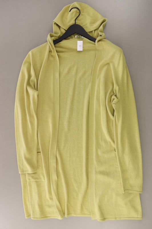 C'est Paris Strickjacke Gr. 46 Langarm gelb aus Baumwolle