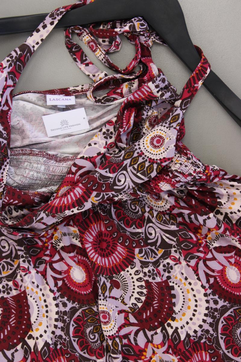 Lascana Trägerkleid Gr. 38 mehrfarbig aus Viskose