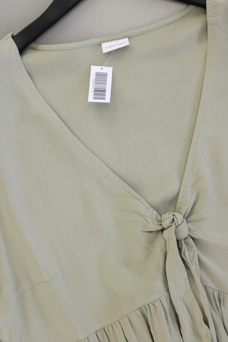 Lascana Kurzarmkleid Gr. 44 grün aus Viskose