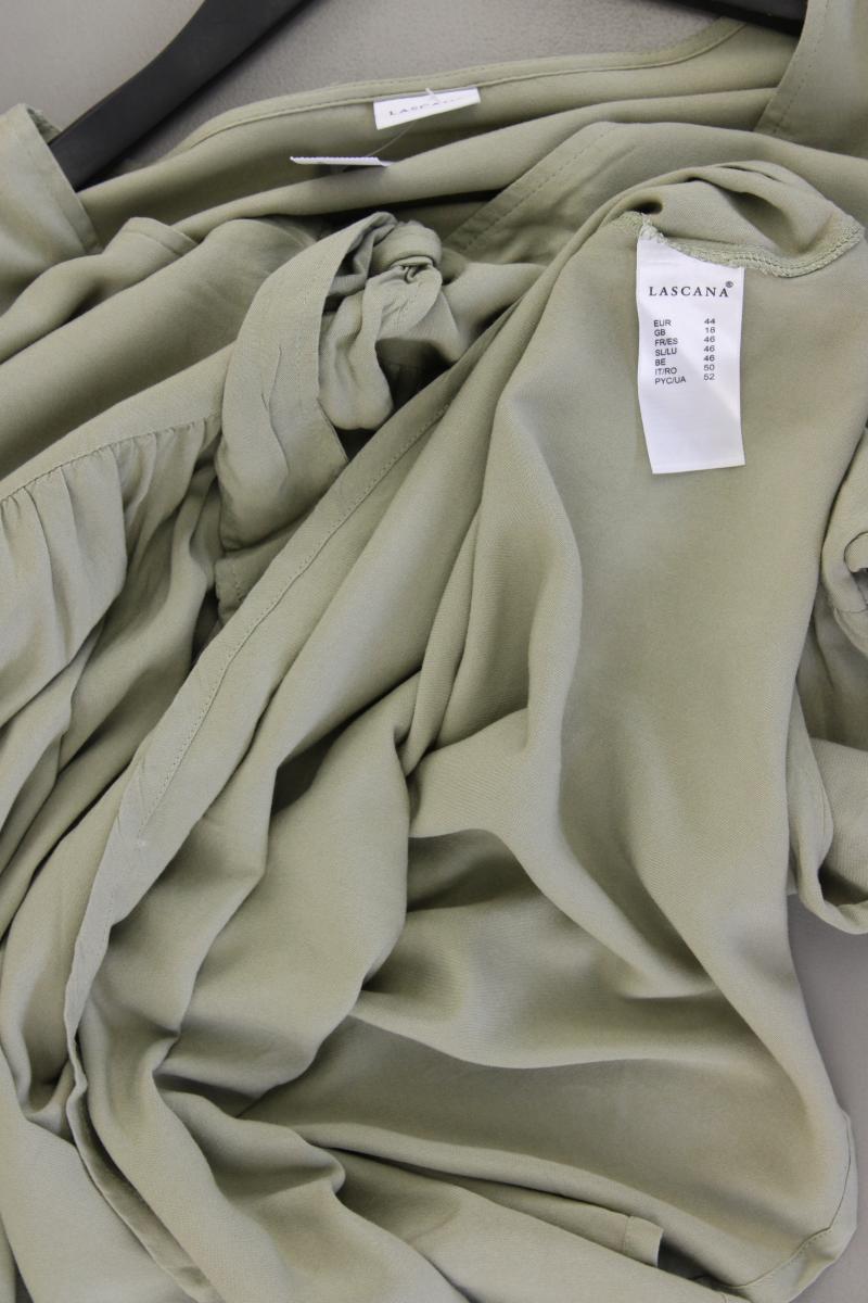 Lascana Kurzarmkleid Gr. 44 grün aus Viskose