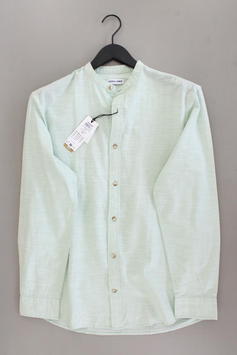 Jack & Jones Langarmhemd für Herren Gr. M neu mit Etikett Neupreis: 39,99€! grün