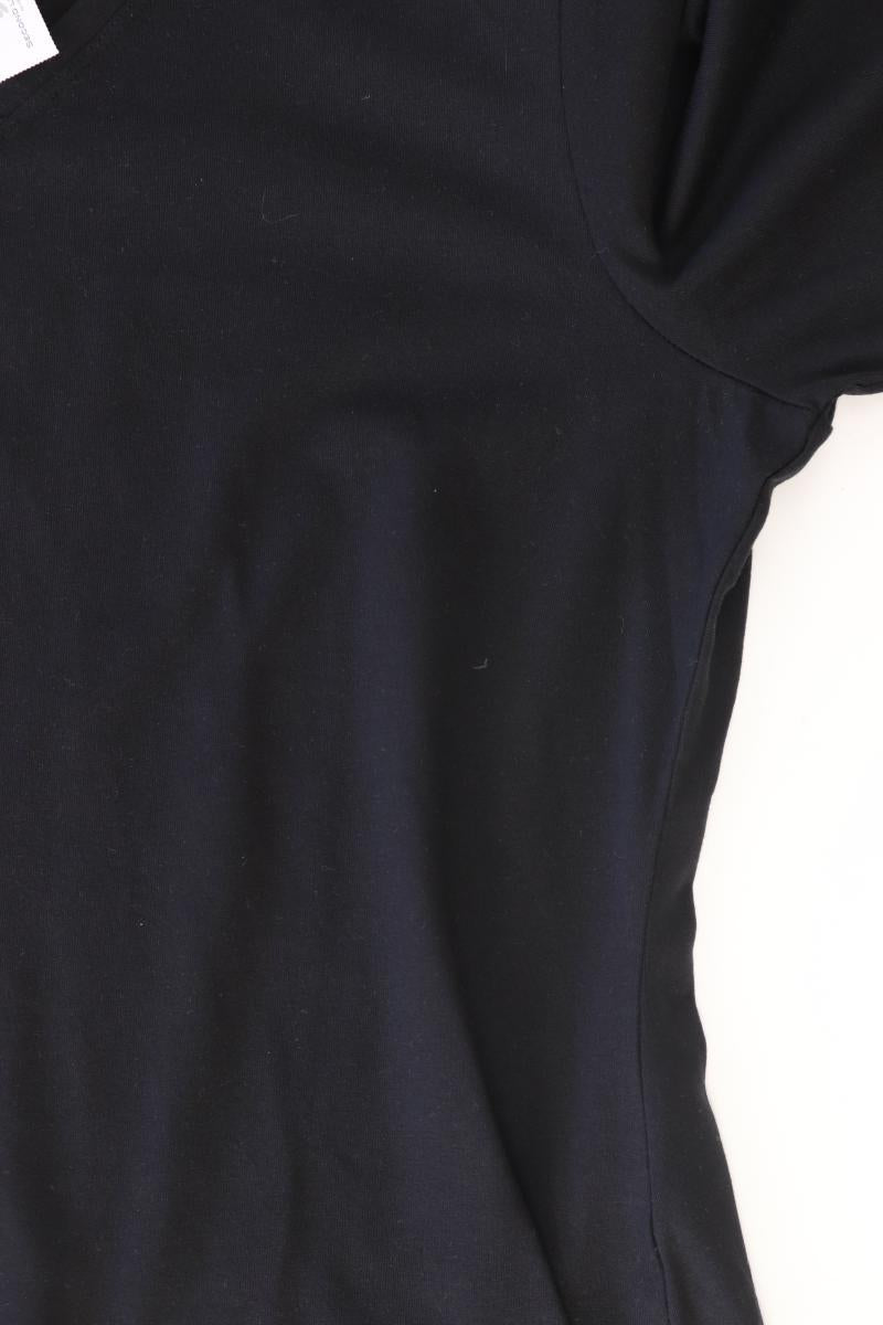 Helena Vera Shirt mit V-Ausschnitt Gr. 44 3/4 Ärmel schwarz aus Polyester