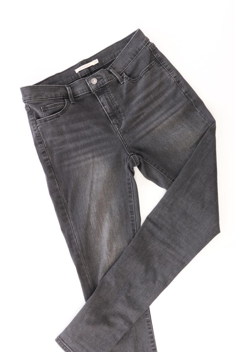Levi's Skinny Jeans Gr. W29/L32 Modell 710 Super Skinny grau aus Baumwolle