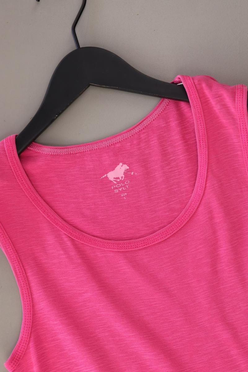 Polo Sylt Trägertop Gr. L pink aus Baumwolle