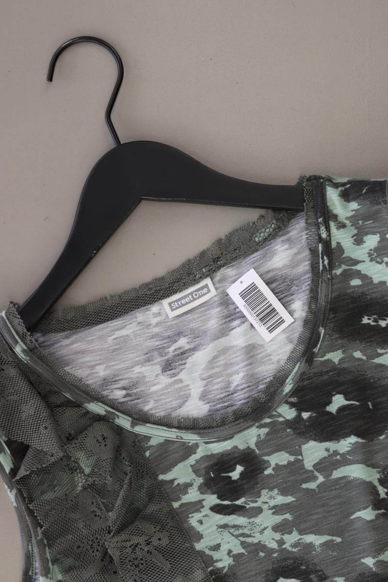Street One Trägerkleid Gr. 38 camouflage mehrfarbig