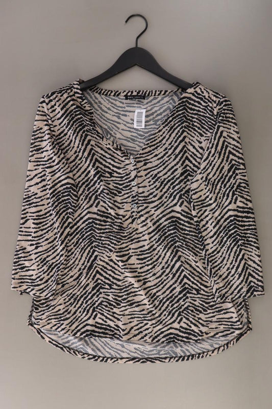 Encuentro Oversize-Bluse Gr. L mit Tierdruck 3/4 Ärmel mehrfarbig